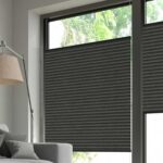 Plissee EOS® CRUSH TOPAR® PLUS in Schwarz [7836]