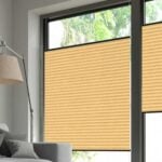 Plissee EOS® CRUSH TOPAR® PLUS in Strandgelb [7886]
