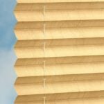 Stoffmuster vom Plissee EOS® CRUSH TOPAR® PLUS in Strandgelb [7886]