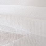 Tagesvorhang BIEL Stoffmuster Weiss [0001]