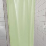 Duschvorhang AQUASOL geschlossener Vorhang Pastellgrün [014]