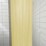 Duschvorhang BULLE geschlossener Vorhang Gelb [2110]