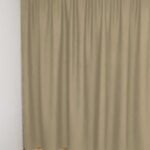Blackoutvorhang BURGDORF Beige [140] Raumansicht