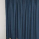 Blackoutvorhang BURGDORF Dunkelblau [500] Raumansicht
