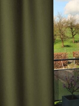 Blackoutvorhang BURGDORF Olivgrün [460] Titelbild