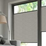 Wabenplissee DUETTE® EOS® FIXÉ UNIX in Braun [7657]