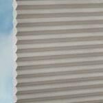 Stoff vom Wabenplissee DUETTE® EOS® FIXÉ UNIX in Braun [7657]