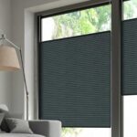 Wabenplissee DUETTE® EOS® FIXÉ UNIX in Dunkelgrau [7656]