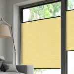 Wabenplissee DUETTE® EOS® FIXÉ UNIX in Gelb [7684]