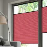 Wabenplissee DUETTE® EOS® FIXÉ UNIX in Rot [7692]