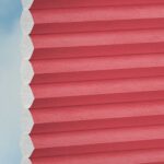 Stoff vom Wabenplissee DUETTE® EOS® FIXÉ UNIX in Rot [7692]