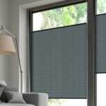Wabenplissee DUETTE® EOS® FIXÉ MONTANA in Grau [9850]