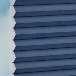 Stoff vom Wabenplissee DUETTE® EOS® FIXÉ ELAN in Blau [7755]
