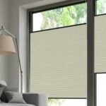 Plissee DUETTE® EOS® FIXÉ ELAN DARK in Creme [3712]