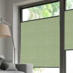 Plissee DUETTE® EOS® FIXÉ ELAN DARK in Grün [3773]
