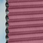 Stoff vom Wabenplissee DUETTE® EOS® FIXÉ ELAN DARK in Violett [3791]