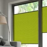 Wabenplissee DUETTE® EOS® FIXÉ ELAN in Gelbgrün [7775]