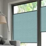 Wabenplissee DUETTE® EOS® FIXÉ ELAN in Hellblau [7703]