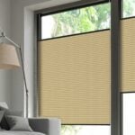 Wabenplissee DUETTE® EOS® FIXÉ ELAN METALLIC in Gold [0828]