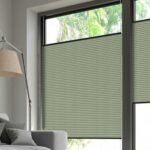 Wabenplissee DUETTE® EOS® FIXÉ ELAN PEARL TOPAR in Jadegrün [0833]