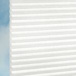 Stoffmuster vom Wabenplissee DUETTE® EOS® FIXÉ ELAN PEARL TOPAR in Weiss [0835]