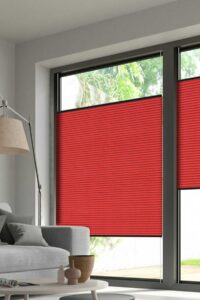 Wabenplissee DUETTE® EOS® FIXÉ ELAN in Rot [7795]