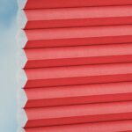 Stoff vom Wabenplissee DUETTE® EOS® FIXÉ ELAN in Rot [7795]