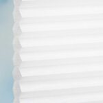 Stoff vom Wabenplissee DUETTE® EOS® FIXÉ ELAN in Weiss [7700]
