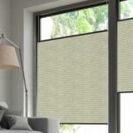Wabenplissee DUETTE® EOS® FIXÉ UNIX DARK in Beige [7431]