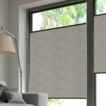 Wabenplissee DUETTE® EOS® FIXÉ UNIX DARK in Braun [7454]