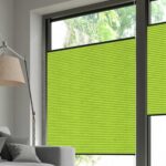 Wabenplissee DUETTE® EOS® FIXÉ UNIX DARK in Grün [7472]