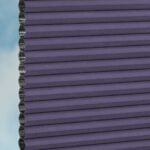 Stoffmuster vom Wabenplissee DUETTE® EOS® FIXÉ UNIX DARK in Violett [7495]