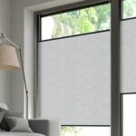 Wabenplissee DUETTE® EOS® FIXÉ UNIX in Grau [7352]