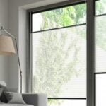 Plissée EOS® FORECAST DUSTBLOCK® FR in Weiss [2520] Fenster