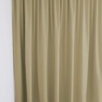 Blackoutvorhang NEUCHATEL in Sandbeige [02] - Geschlossener Vorhang