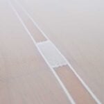 Flächenvorhang LISSABON in Weiss [1] - Stoffdetail