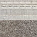 Windfang-Vorhang WILLISAU - Vorhangband weiss