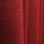 Windfangvorhang WILLISAU in Rot [018] - Stoffmuster