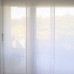 Flächenvorhang CASALUCE in Ecruweiss [0002] - Raumansicht