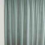 Verdunkelungsvorhang MONTREUX in Blassgrün-blau [420] Raumansicht