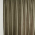 Verdunkelungsvorhang MONTREUX in Braungrau [181] Raumansicht