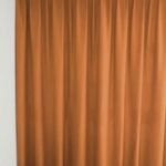 Verdunkelungsvorhang MONTREUX in Dunkelorange [330] Raumansicht