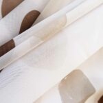 Flächenvorhang HOPALINO in Braun-Beige [150] - Stoffmuster