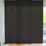 Flächenvorhang LANGENTHAL II in Schwarz [920] - Raumansicht