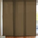 Flächenvorhang CASALINO in Dunkelbraun [547] - Raumansicht