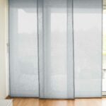 Flächenvorhang FINOLINO in Blaugrau [111] - Raumansicht