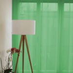 Tagesvorhang GENEVA II Maigrün [023] - Wohnzimmer