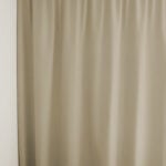 Blackoutvorhang BERGEN Beige [155] - Raumansicht