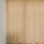 Nachtvorhang BRIENZ in Sandbeige [639] - Raumansicht