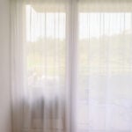 Tagesvorhang NYON in Ecru [070] - Raumansicht
